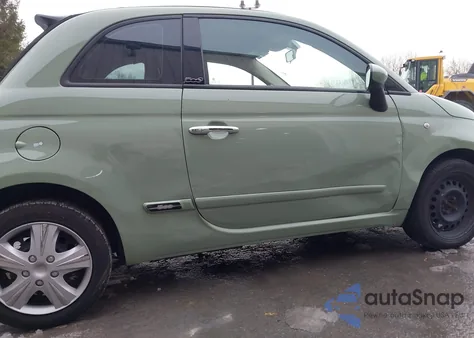 2012 Fiat 500C Pop from USA, damaged, VIN 3C3CFFDR3CT385931